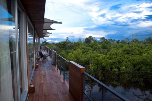 Плавучий пятизвездочный отель на Амазонке