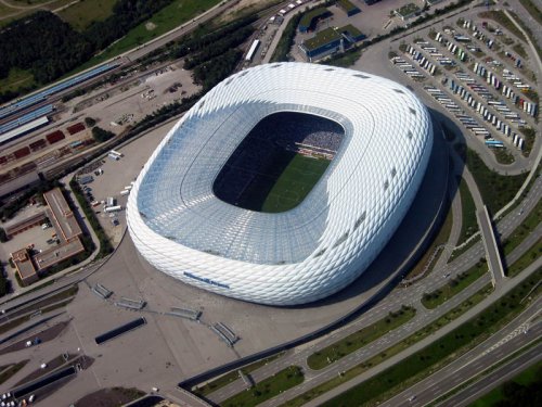 25 крупнейших стадионов – вид сверху