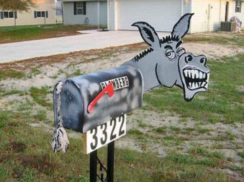 Необычные почтовые ящики