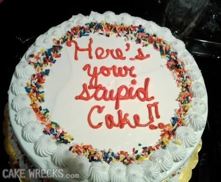 Самые смешные надписи на тортах