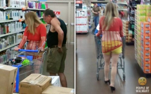 Странные люди из супермаркетов (27 фото)