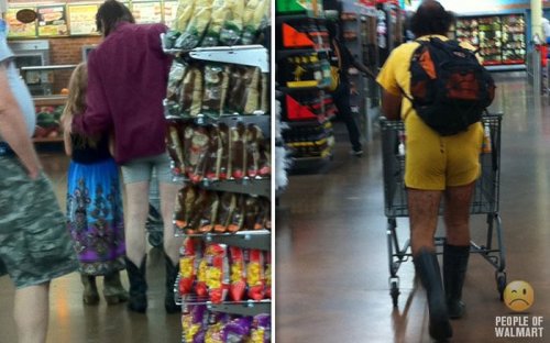 Странные люди из супермаркетов (27 фото)