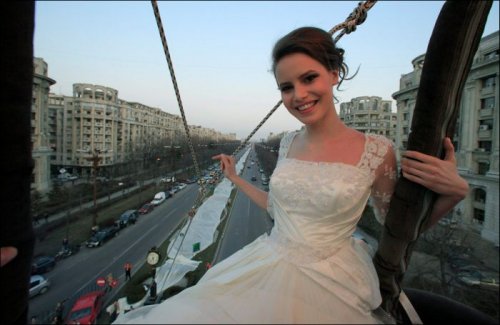 Свадебное платье с самым длинным шлейфом