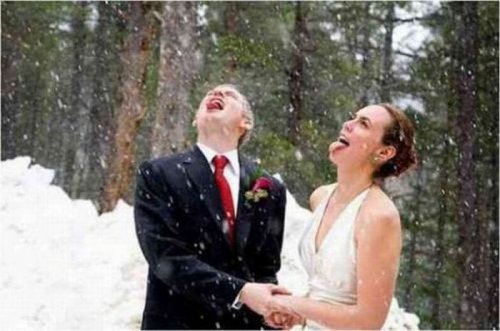 Смешные свадебные фотографии (30 шт)