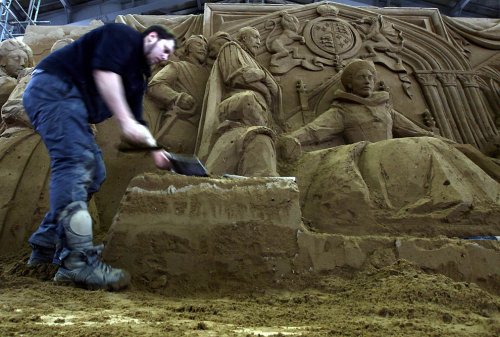 Выставка песочных скульптур