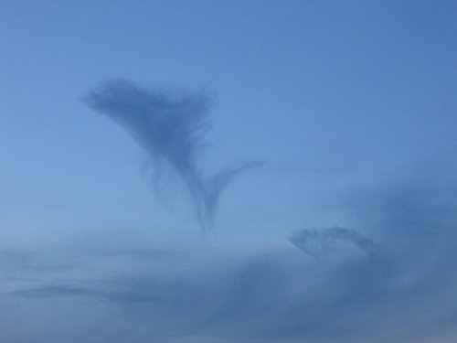 Самые интересные формы облаков