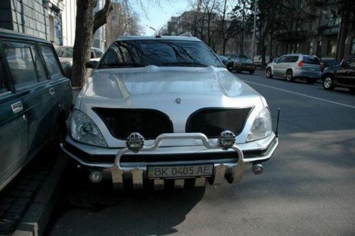 Шикарный украинский лимузин