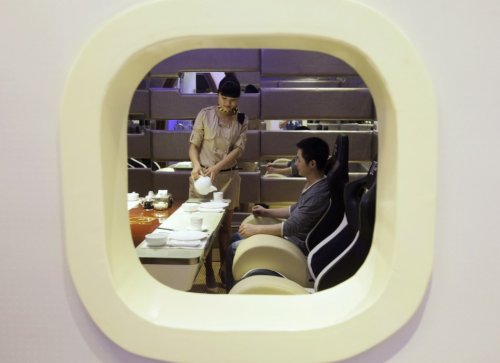 Тематический ресторан Airbus A380