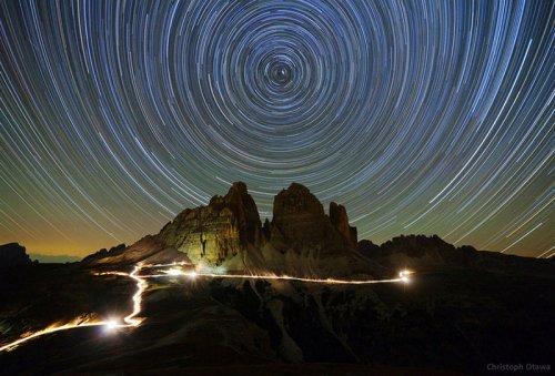 Лучшие фотографии ночного неба 2012