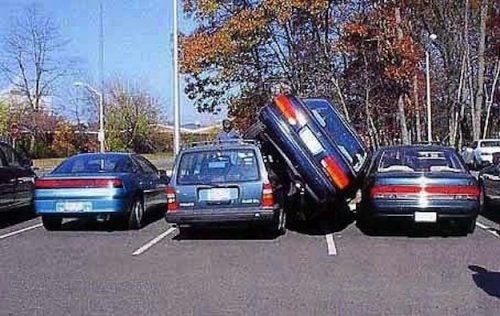 Неудачная парковка машин (26 фото)