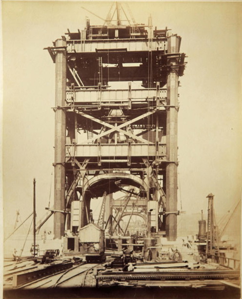 Как строили Тауэрский мост