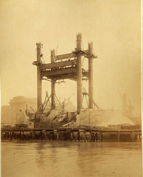 Как строили Тауэрский мост