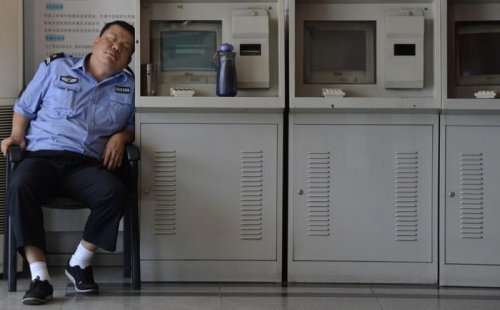 Спящие люди из Китая