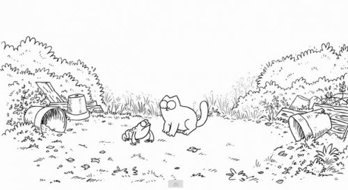 Simon's Cat in 'Tongue Tied'