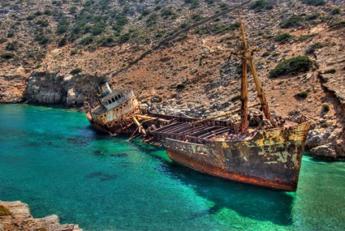 16 самых живописных в мире мест кораблекрушений