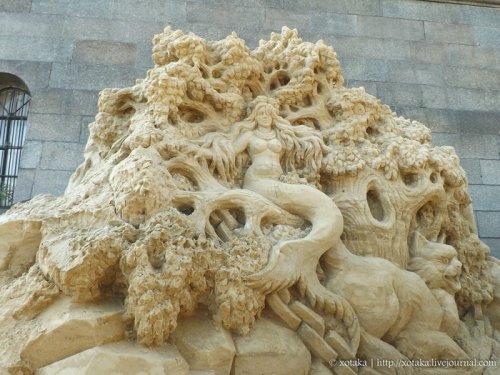 Песчаные скульптуры 2012: “Мульт-остров”