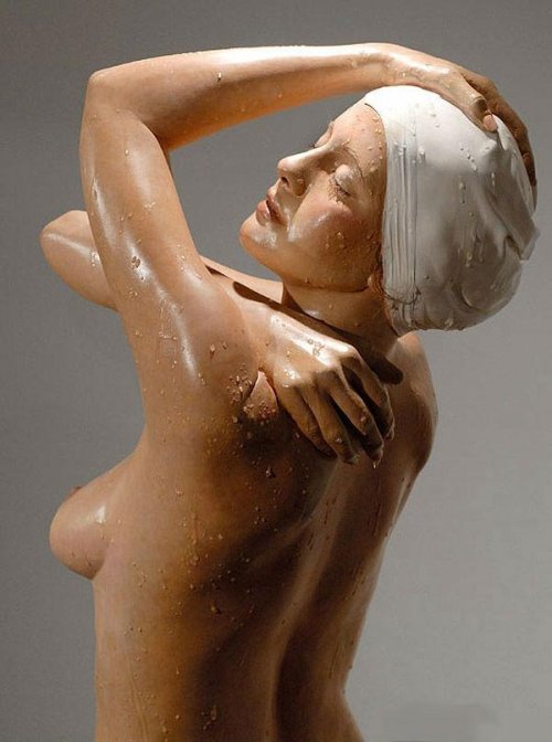 Реалистичные скульптуры от Кэрол Фейерман