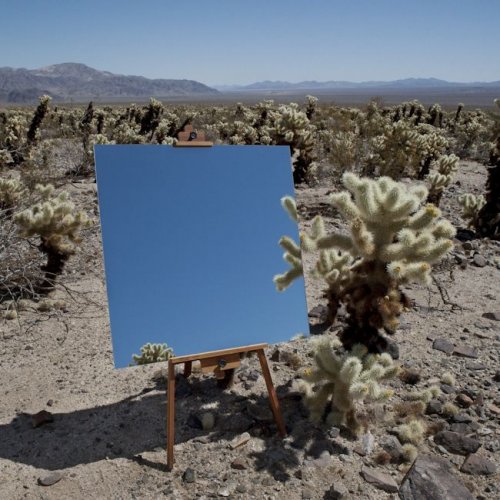 Пейзажи, созданные с помощью зеркала