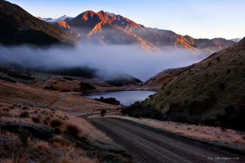 Великолепие новозеландских пейзажей в фотографиях Криса Джина