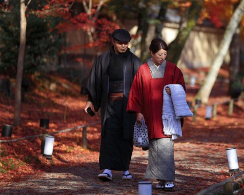 Киото, окрашенный осенней листвой