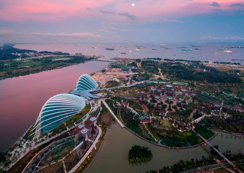 Лучшим зданием в мире стали Зимние сады в Сингапуре