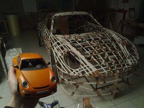 Автомобиль-самоделка Porsche 911