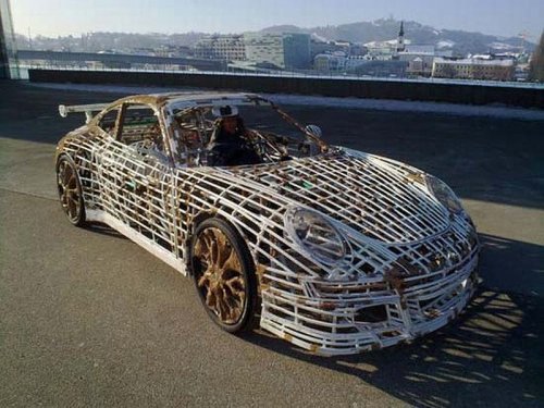 Автомобиль-самоделка Porsche 911