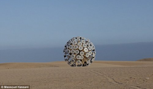 Необычный шар, обезвреживающий мины