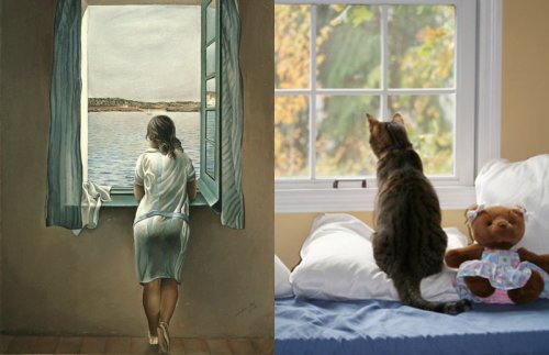 Любовь к котам и живописи обязательна