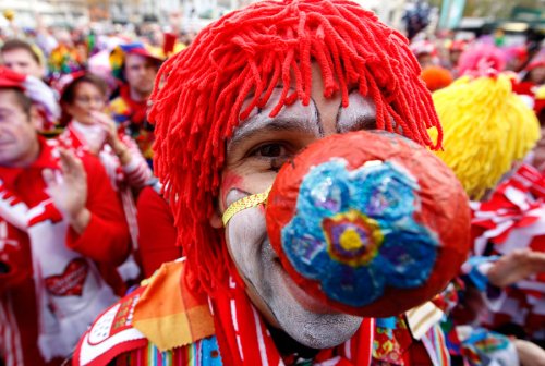 Уличный карнавал в Кельне