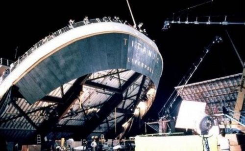 Как снимали "Титаник" (34 фото)