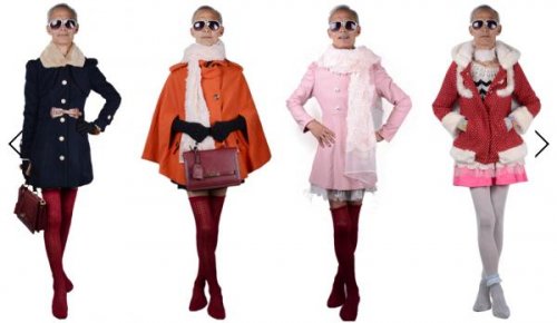 72-хлетний дедушка-модель, демонстрирует женскую одежду