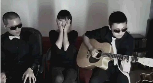 Аккустический кавер на Gangnam стайл