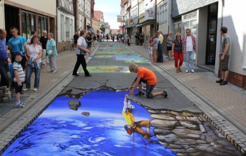 50 лучших уличных рисунков 2012-го года