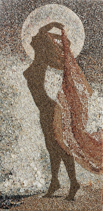 Прекрасные мозаики из песка и ракушек, созданные Светланой Иванченко