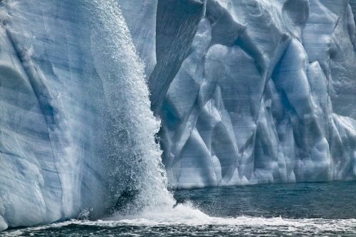 Восхитительная красота ледников и водопадов Свальбарда