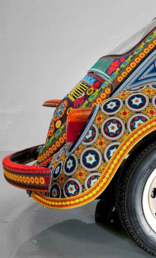 Декорированный бисером уникальный Volkswagen Beetle