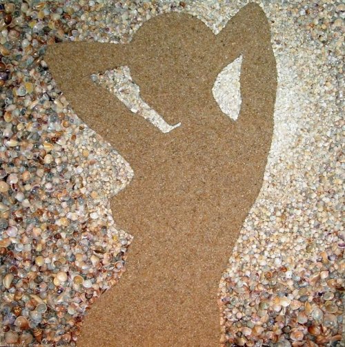 Прекрасные мозаики из песка и ракушек, созданные Светланой Иванченко