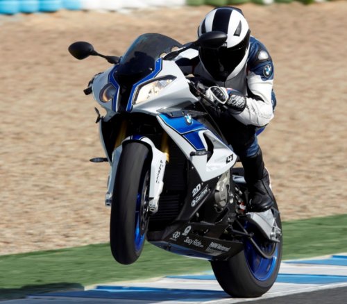 Мощный суперскоростной мотоцикл BMW S1000RR HP4 (27 фото)