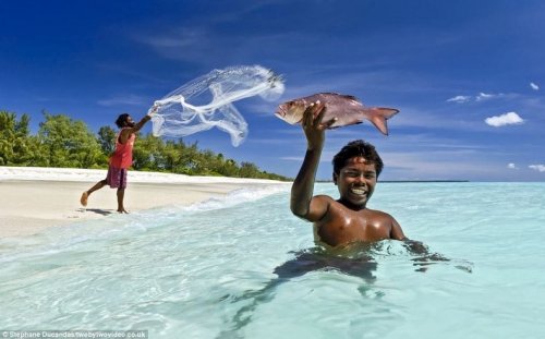 Рыбаки-акробаты с Новой Каледонии