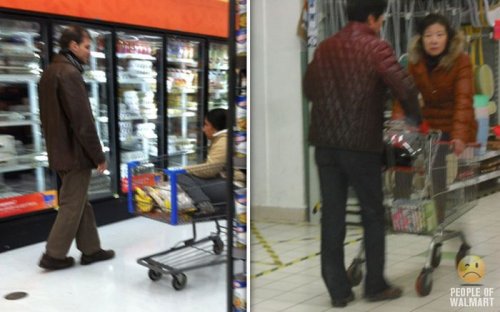 Чудаки в супермаркетах (38 фото)