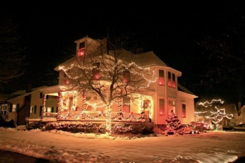 Красочные рождественские огни (46 фото)