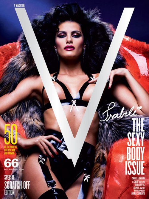 Обложки V Magazine с обнаженными моделями