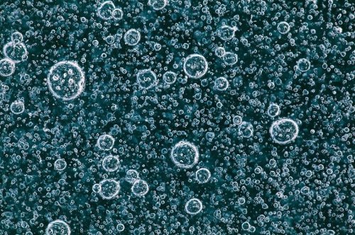 Замороженные пузырьки в озере Авраама