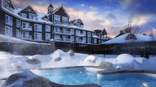 Шесть самых живописных открытых бассейнов на зимних курортах