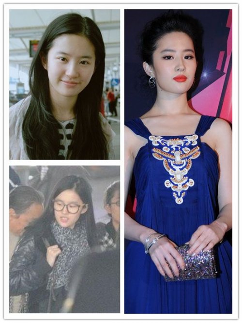 Азиатки до и после нанесения макияжа (16 фото)