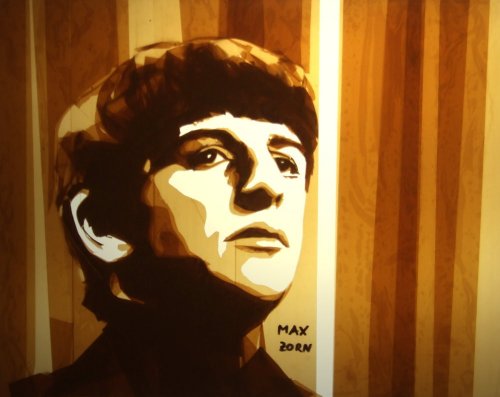 Невероятные картины художника Макса Зорна, созданные из скотча (14 фото + 2 видео)