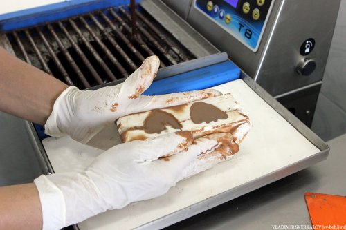 Процесс производства шоколадных конфет (36 фото)
