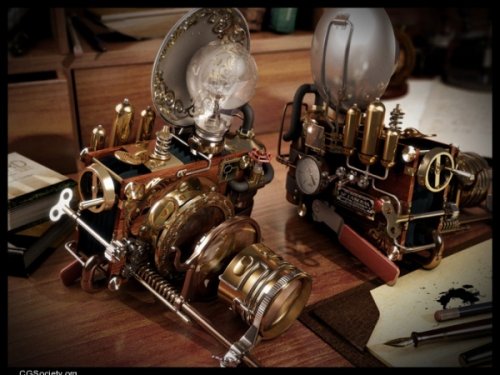 Стимпанк: технологии и викторианская эпоха как отдельный вид механического искусства (21 фото)