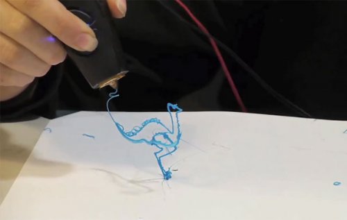 Ручка 3Doodler, которая рисует прямо в воздухе (8 фото + 1 видео)